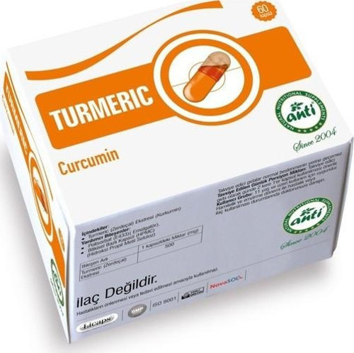 Turmeric Extract Licaps® Novasol® Curcumin(185X Daha İyi Emilim)