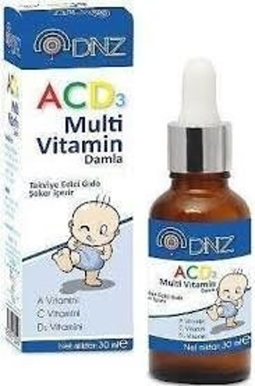 Acd3 Multi Vitamin Damla 30 Ml