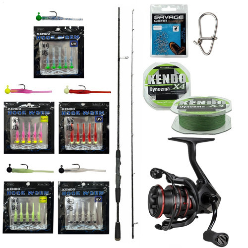 YekOutdoor HookWorm LRF Seti Okuma Epixor Ultra Light Game 213cm 1-8gr Olta Kamışı&Okuma Ceymar HD CHD-1000A 7+1BB Olta
