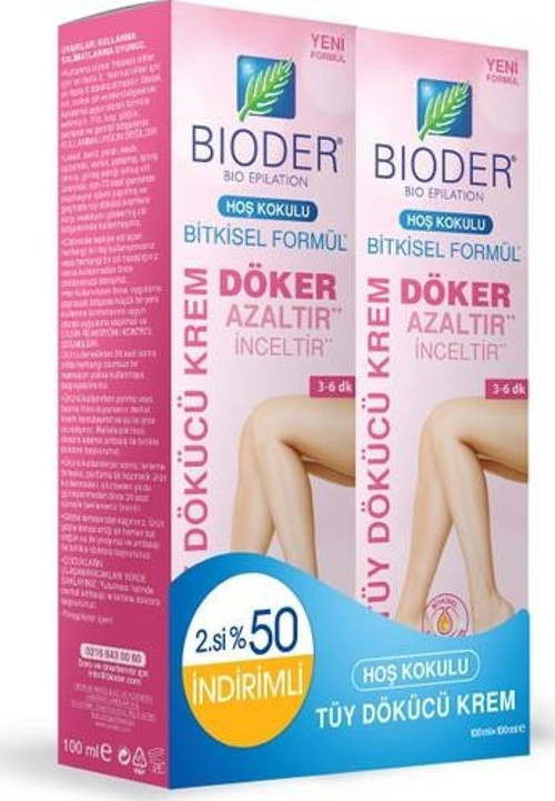 Bitkisel Formül Normal Ciltler İçin Tüy Dökücü Krem 100 + 100 ml