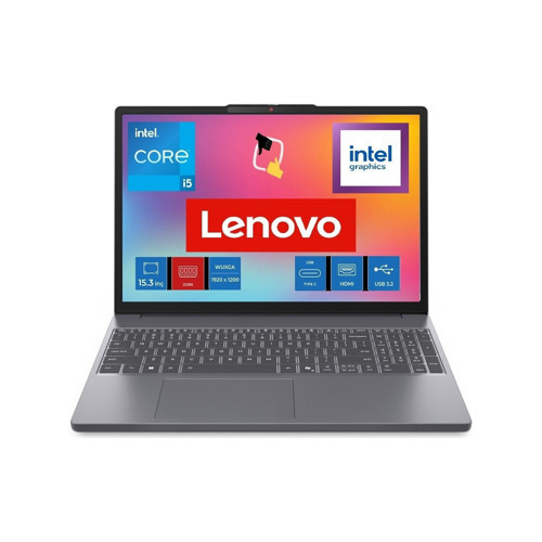 Ideapad Slim 3 Intel Core I5 13420H 24GB 512GB SSD Freedos 15.3" Wuxga Taşınabilir Bilgisayar 83K1004ETR + Snertech Çant