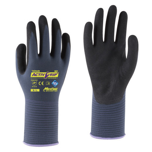 -AG581 ActivGrip™ Advance Nylon Astar Üzerine MicroFinish® Nitril Kaplı İş Eldiveni