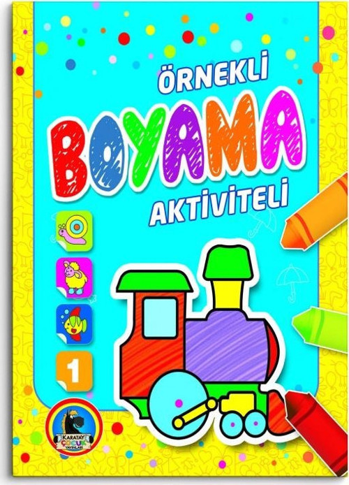Karatay Boyama Aktiviteli Örnekli 8 Li Seri 153-08-4008