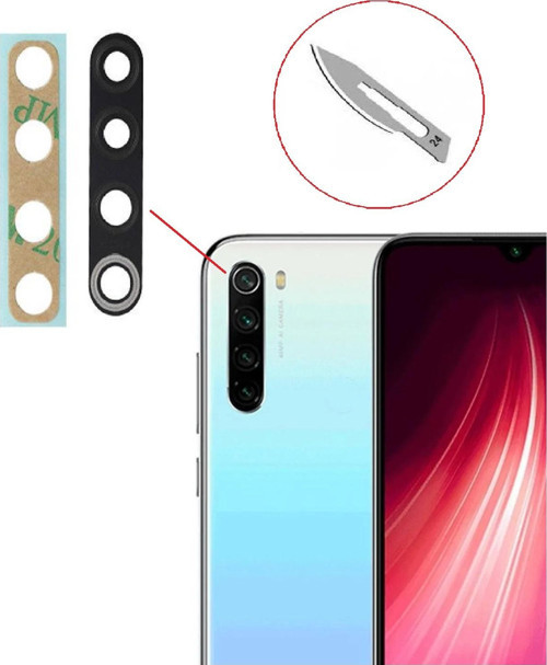 Xiomi REDMİ NOTE 8 Arka Kamera CAM Lensi + Bistüri Ucu