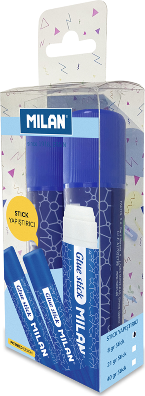 MILAN 4410924 GLUE STICK YAPIŞTIRICI 8GR BLİSTER - 2Lİ 4