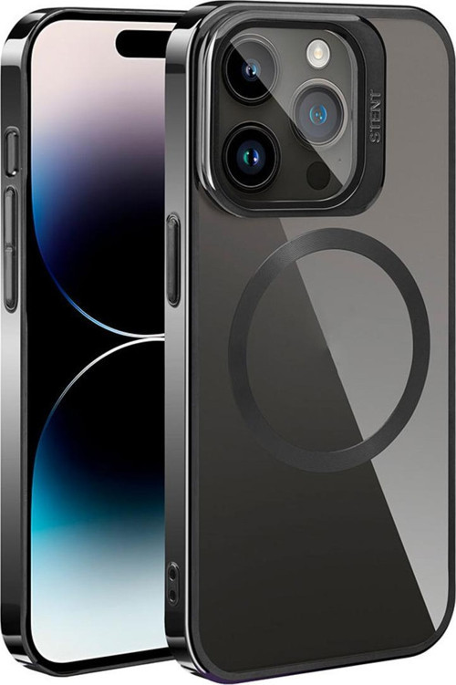 iPhone 15 Pro Kılıf Magsafe Wireless Şarj Özellikli Standlı Klon Kapak
