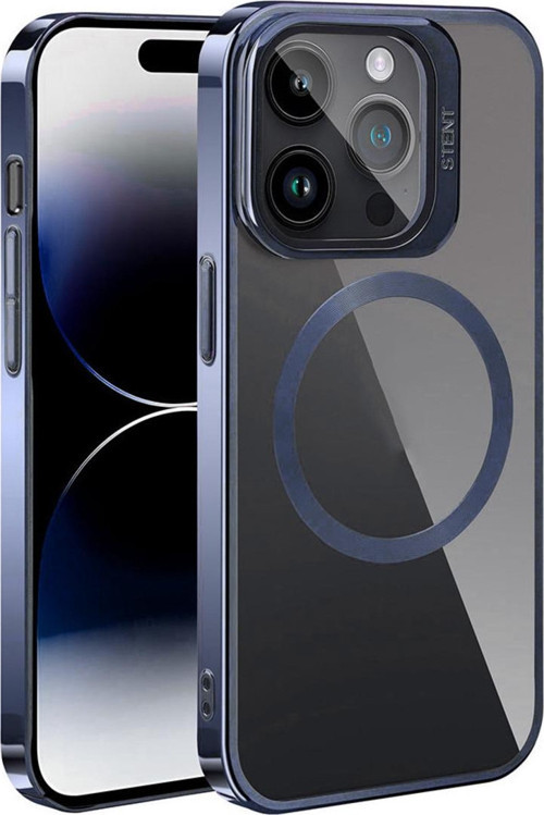 iPhone 15 Pro Kılıf Magsafe Wireless Şarj Özellikli Standlı Klon Kapak