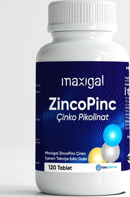 Zincopinc Çinko Vitamin 15 Mg 120 Tablet