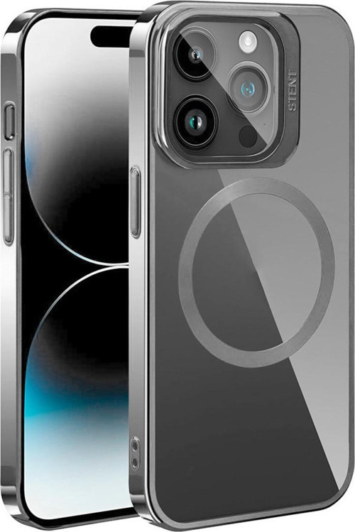 iPhone 15 Pro Kılıf Magsafe Wireless Şarj Özellikli Standlı Klon Kapak