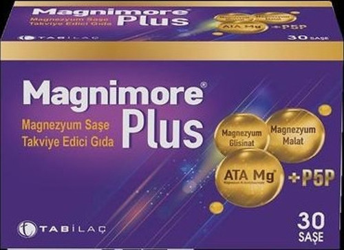 İlaç Magnimore Plus 30 Saşe