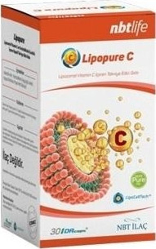 Lipopure C Vitamini 30 Kapsül
