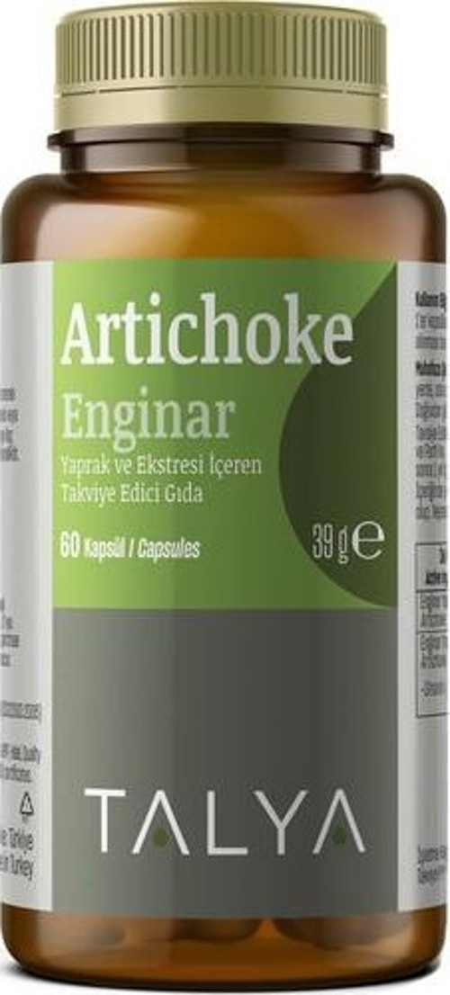 ARTICHOKE | Enginar Yaprak ve Ekstresi İçeren Takviye Edici Gıda - 60 Kapsül
