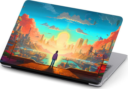 Macbook Air (M1) Kılıf 13.3 inç A2179-A2337 2020/2021 Şeffaf Koruyucu Kapak Macify-17