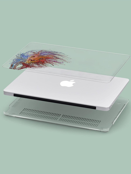 Macbook Air (M2) Kılıf 13.6 inç A2681 2022 Şeffaf Notebook Kılıfı Macoste-18