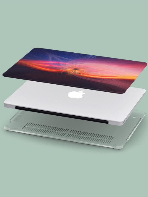 Macbook Air (M2) Kılıf 13.6 inç A2681 2022 Şeffaf Sert Kapak Macify-12