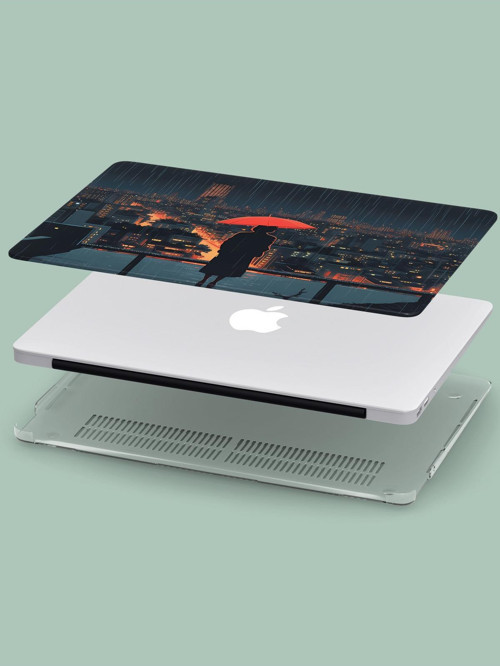 Macbook Air (M2) Kılıf 13.6 inç A2681 2022 Şeffaf Sert Koruma Kılıfı Macify-13