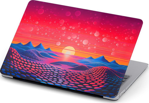 Macbook Air (M1) Kılıf 13.3 inç A2179-A2337 2020/2021 Şeffaf Ön Arka Kapak Koruma Macify-21