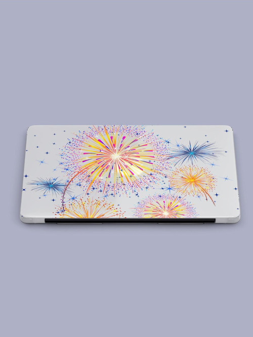 Macbook Pro Kılıf 16 inç A2141 2019 Şeffaf Sert Kapak Macaron-10 Havai