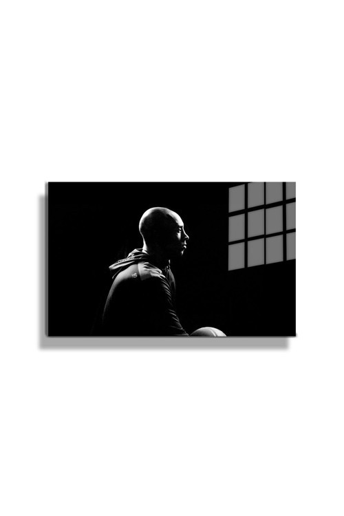 İkonik Fotoğraflar,Spor Fotoğraflarları Yapay Zeka Destekli, 3D Dekoratif Baskı Cam Tablo 285