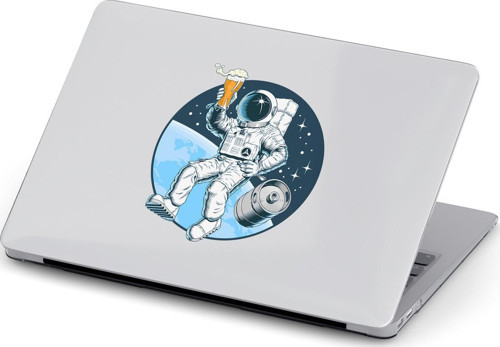 Macbook Air (M1) Kılıf 13.3 inç A2179-A2337 Mac01 Şeffaf Ön Arka Kapak Koruma Beer