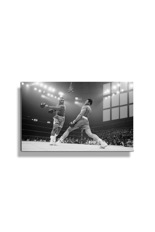 İkonik Fotoğraflar,Spor Fotoğraflarları Yapay Zeka Destekli, 3D Dekoratif Baskı Cam Tablo 229