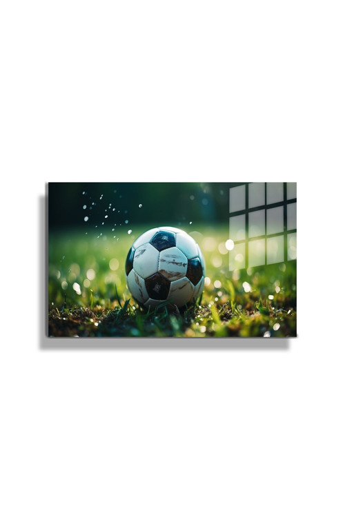 İkonik Fotoğraflar,Spor Fotoğraflarları Yapay Zeka Destekli, 3D Dekoratif Baskı Cam Tablo 183