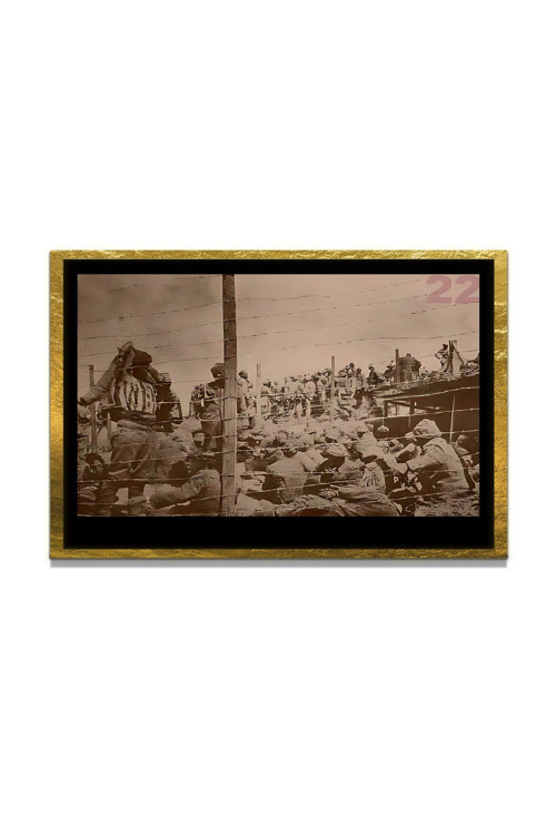 Yapay Zeka İle Yenilenmiş Atatürk Fotoğrafları Siyah Beyaz Cam Tablo, 3D Dekoratif Baskı 642