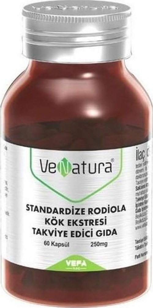 Standardize Rodiola Kök Eksteresi 60 Kapsül