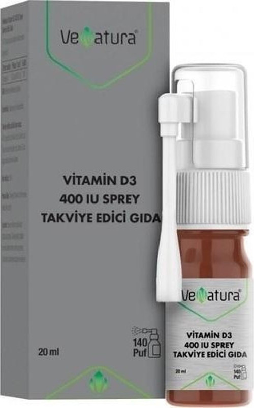 Vitamin D3 400 Iu Sprey 20 Ml