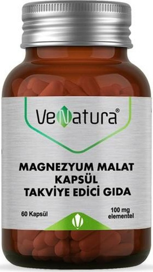 Magnezyum Malat Takviye Edici Gıda 60 Kapsül