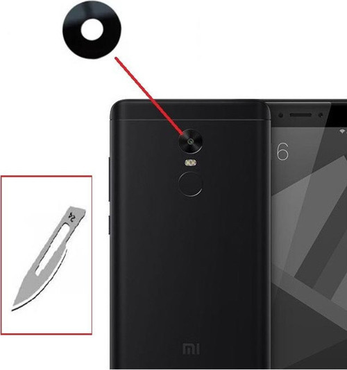 Xiaomi REDMİ NOTE 4X Arka Kamera CAM Lensi + Bistüri Ucu