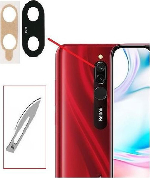 Xiaomi REDMİ 8A Arka Kamera CAM Lensi + Bistüri Ucu
