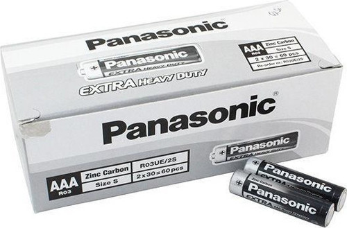Çinko Karbon İnce Kalem Pil (Aaa) R03Ue/2S (60 Lı Paket)