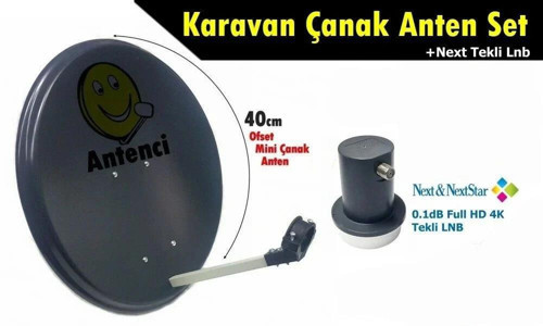 40cm mini Çanak Anten + Next Tekli LNB