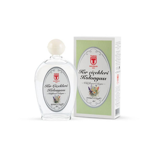 Kır Çiçekleri Kolonyası 200 ml Cam Şişe