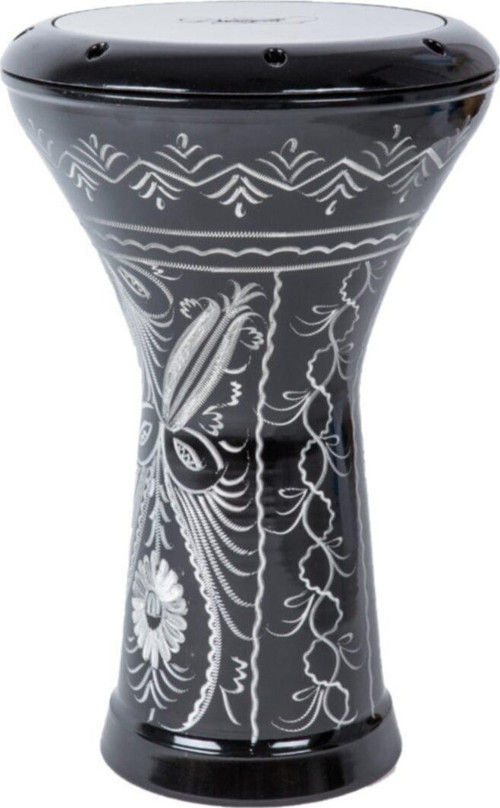 Mısır Çömlek Darbuka Işlemeli Motif Baskı
