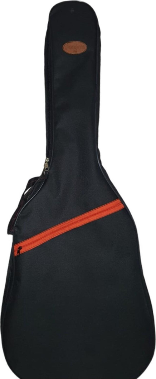 Profesyonel Su Geçirmez 10 Mm Pedli Soft Case Akustık Gitar Kılıfı - Siyah