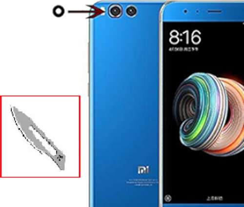 Xiaomi REDMİ NOTE 3 Arka Kamera CAM Lensi + Bistüri Ucu