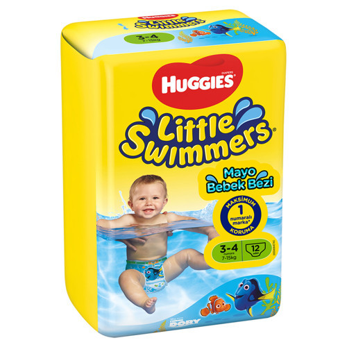 Little Swimmers Mayo Bebek Bezi 3-4 Yaş 12x3 36 Adet
