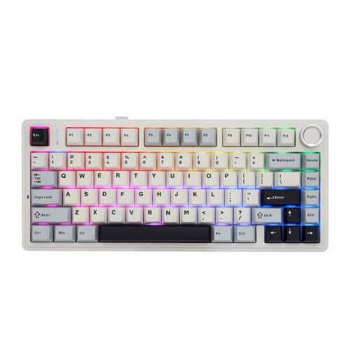 F75 Light Blue LEOBOG Reaper Switch RGB Kablosuz Hotswap Mekanik Gaming Klavye