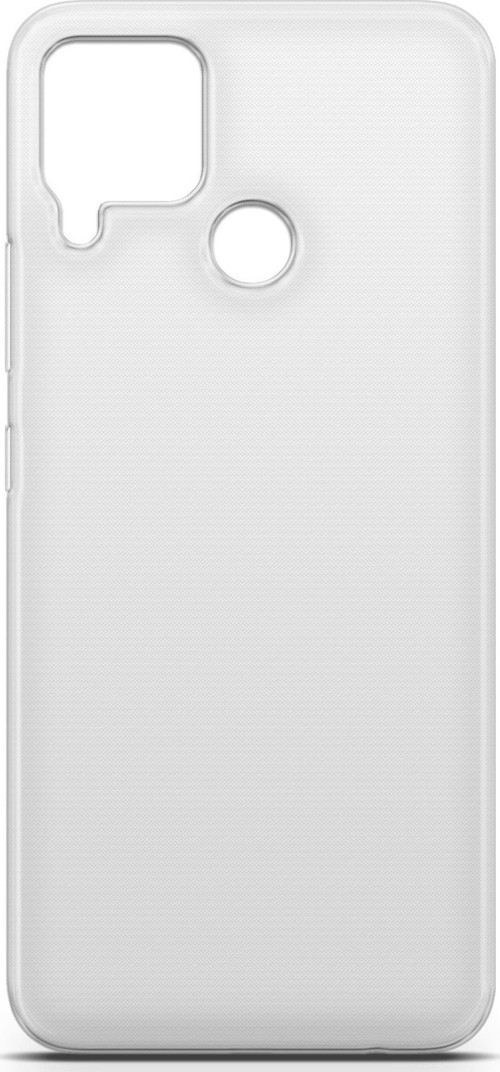 Realme C15 için Koruyucu Kapak Şeffaf Silikon Kılıf