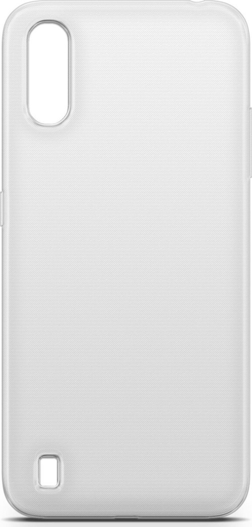 Samsung Galaxy A01 için Koruyucu Kapak Şeffaf Silikon Kılıf