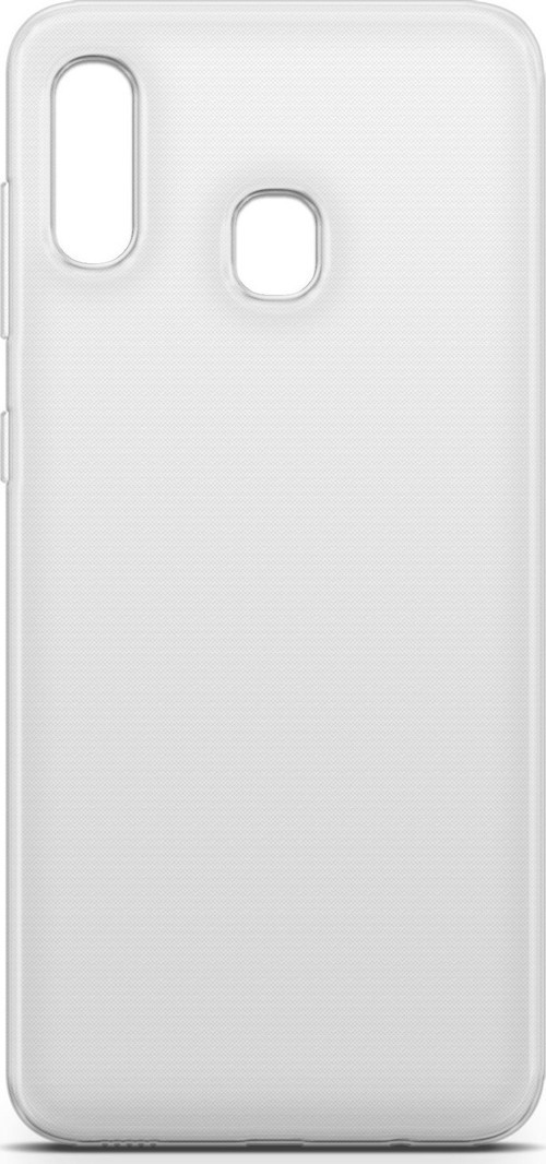 Samsung Galaxy A20 için Koruyucu Kapak Şeffaf Silikon Kılıf