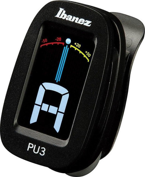 PU3-BK Akort Aleti Tuner Chromatic Kromatik Clip Tuner - Black PU-3