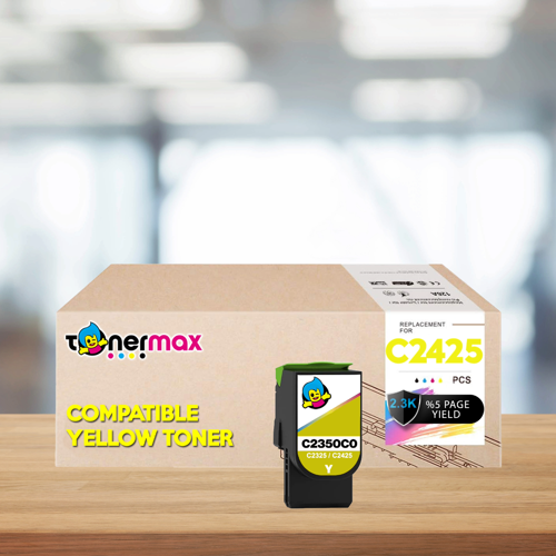Lexmark C2425-C235HY0 Sarı Muadil Toner / C2425dw / C2325dw /MC2325adw /MC2425adw /MC2535adwe /MC2640adwe