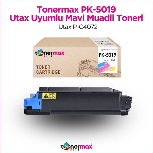 Utax PK-5019 Muadil Toner - Mavi / Utax P-C4072