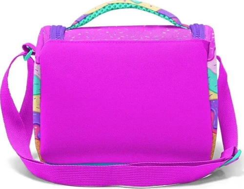 Coral High Kids Pembe Rengarenk Dondurma Desenli 3’lü Okul Çanta Seti SET0123731 5