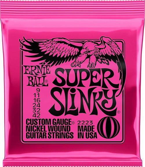 P02223 Super Slinky 09-42 Elektro Gitar Teli