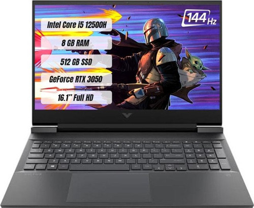 Victus 16-d1048nt I5 12500h 8gb 512gb Ssd Rtx3050 Dos 16.1 Fhd 144 Hz Taşınabilir Bilgisayar