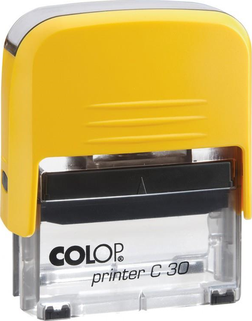 PRINTER C30 SARI KASA SİYAH KEÇE - 18X47MM